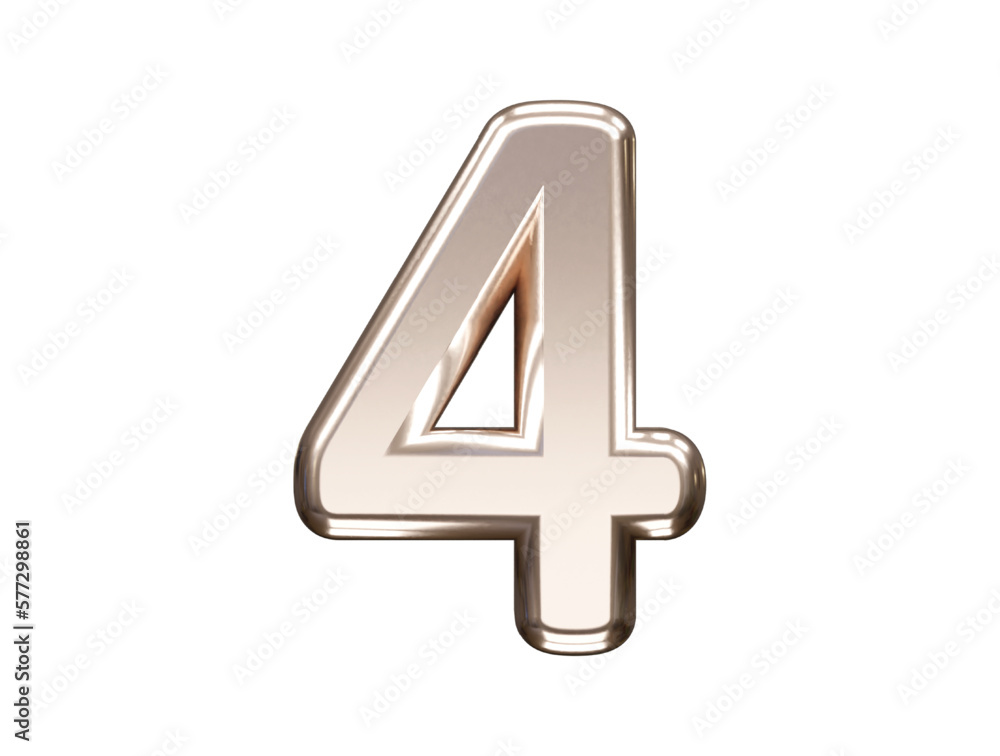 Poster number text effect vector illustration transparent element