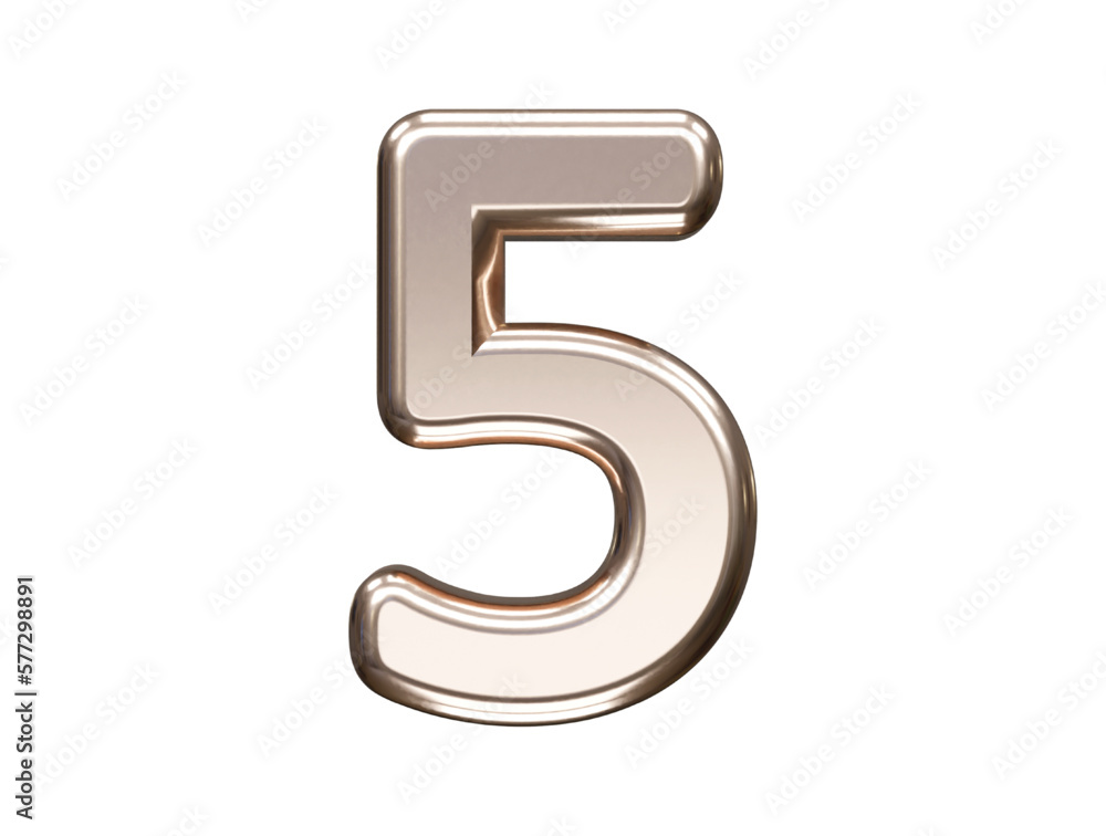 Poster number text effect vector illustration transparent element