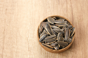 Kwaci or Sunflower Seeds, snack made from dried and salted sunflower seeds.