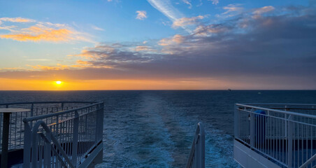 sunset on the beach cruiser holidays