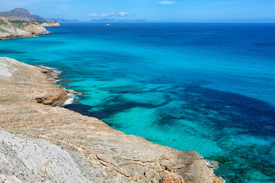 Cala Mesquida on the island of Mallorca.