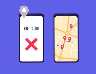 GPS activation toggle