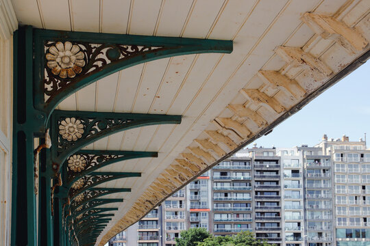 detail vom paravent in blankenberge