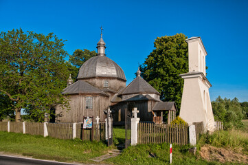 Greek Catholic Orthodox Church of the Nativity of the Holy Mother of God. Kowalówka, Subcarpathian Voivodeship, Poland