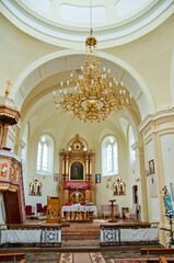 Fototapeta na wymiar Saint Elias church in Nowe Siolo, Subcarphatian Voivodeship, Poland.