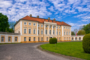 Mielzynski Palace in Pawlowice, Greater Poland Voivodeship, Poland