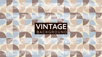 Abstract background pattern in 90's vintage style, retro 90's geometric pattern