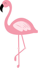 Cute Flamingo Illustration