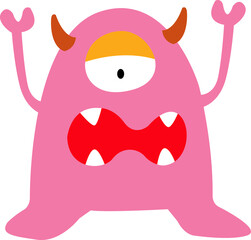 Monster Cute Cartoon Sticker