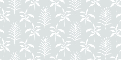 Lovely branch botanical seamless pattern