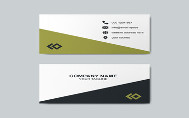 Creative business card, Corporate business card, Modern business card, Simple business card, Luxury business card, Minimalist business card design, Vector file & template