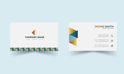 Corporate Creative Professional modern gradient identity design multipurpose official print ready simple standard stationery stylish multi colour unique vector minimal business card.