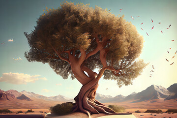Tree of knowledge. Generative Ai