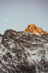 Winter in the mountains