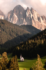 Alps in the summer