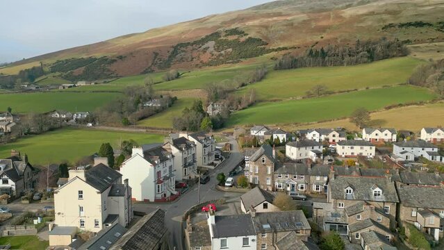 Cinematic aerial footage of Sedbergh village, the ideal place to escape to at any time of year. Come alone or with your partner or family for relaxing days out or week-long getaways.