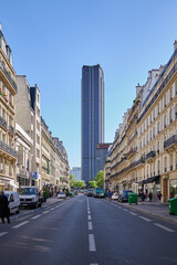 Street view of Paris, France