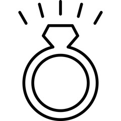 Diamond Ring Icon