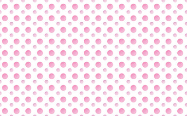 水彩風のドットのシームレスパターン