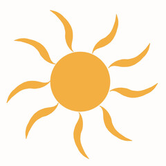 sun illustration the sun,the sunlight,the sun in the sky,the sun with rays,the glowing sun in the sky,the symbol of the sun