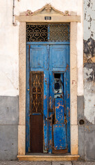 Porte ancienne &agrave; Faro, Algarve, Portugal