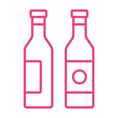Wine Bottles Icon