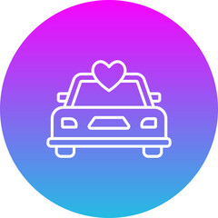 Wedding Car Icon