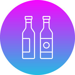Wine Bottles Icon