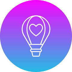 Hot Air Balloon Icon