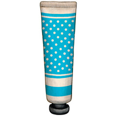 watercolor hand drawn color tube