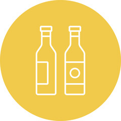 Wine Bottles Icon
