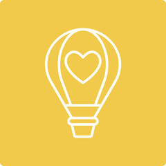 Hot Air Balloon Icon