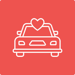 Wedding Car Icon