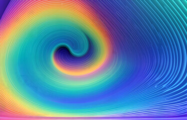 Obraz premium Wave of particles. Abstract background with a dynamic wave. Big data visualization
