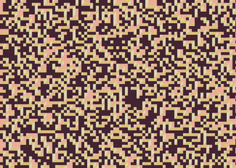 Fototapeta premium Implementation of Edward Zajec’s “Il Cubo” from 1971. Essentially a Truchet tile set of 8 tiles and rules for placement art illustration