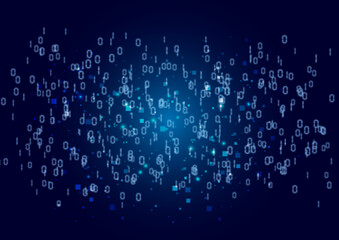 数字のデジタルイメージ背景