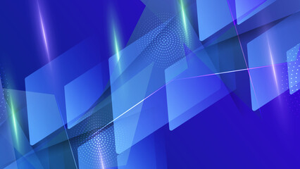 Gradient futuristic blue background with corporate concept