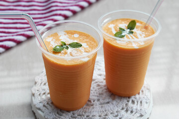 Mango Lassi with Cream