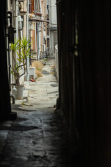 Fototapeta premium 日本 広島県尾道市の路地裏