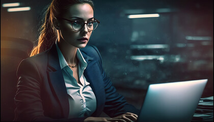 person working on laptop