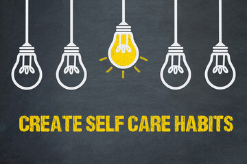 create self care habits	