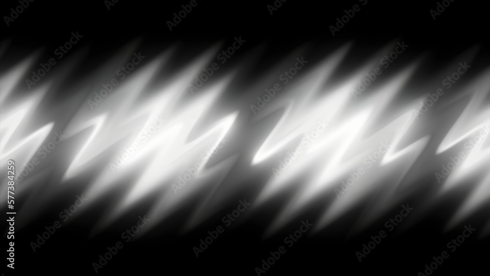 Poster background with line of abstract wavy glow. motion. wavy liquid glow lines on black background. shin