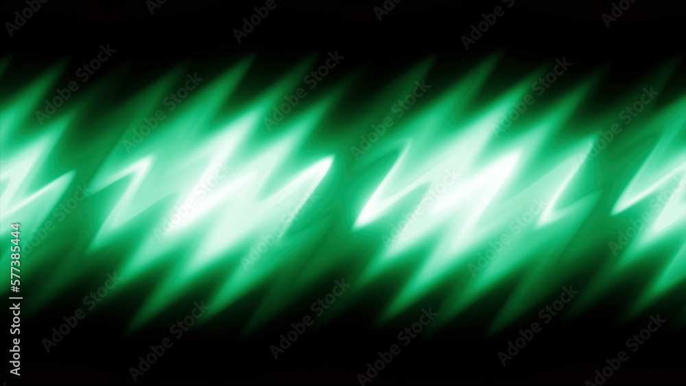 Poster background with line of abstract wavy glow. motion. wavy liquid glow lines on black background. shin