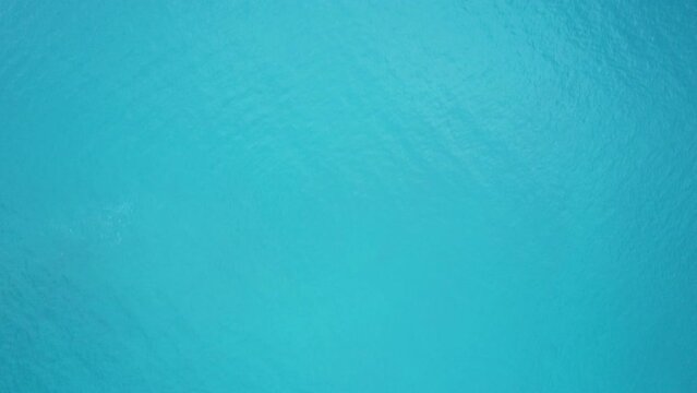 Surface turquoise water in tropical sea on summer