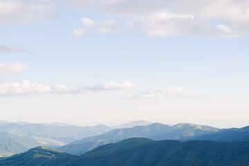 Fototapeta premium beautiful view of mountains