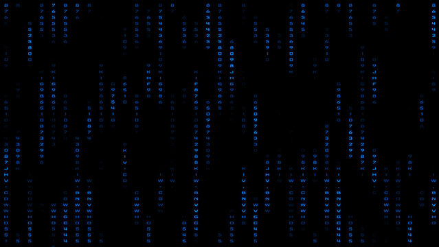 sfondo, monitor computer, algoritmo, processare dati