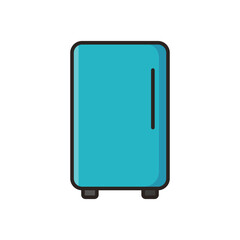refrigerator icon vector design template simple and modern