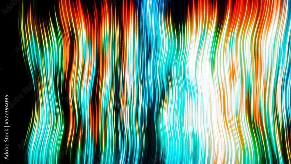 Aufkleber bright blurry lines. motion. horizontal and vertical colorful lines that are highlighted in the anim