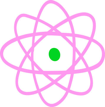 Pink atom