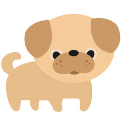 illustration of cartoon dog